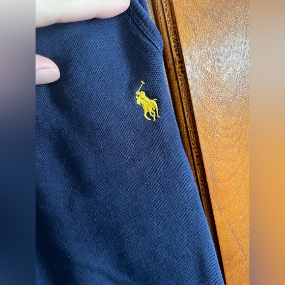 Polo Ralph Lauren Sweatpants Joggers Navy Gold Big and Tall Size 2lt 2xlt 2xl - Picture 2 of 4